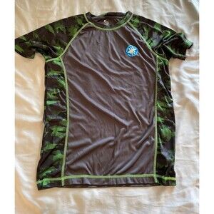OT Sport Shirt Mens Size Small Black and Green New